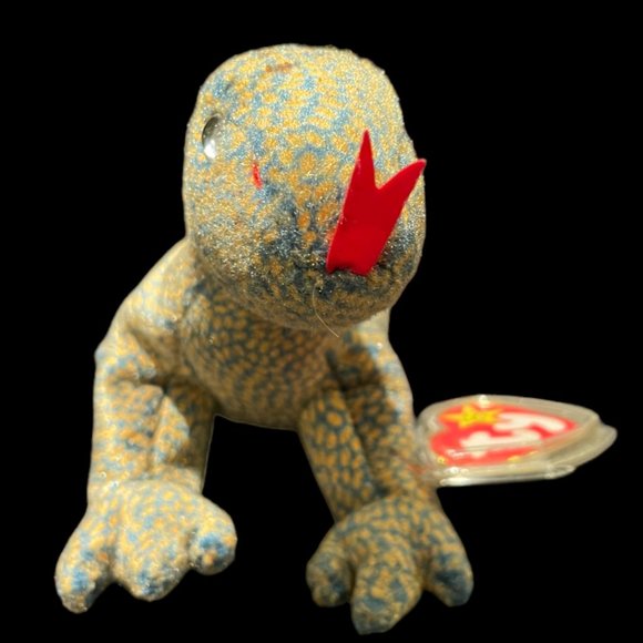 Vintage Ty Beanie Babies Scaly The Lizard, Collectible Beanie Baby 1999 - Picture 1 of 8